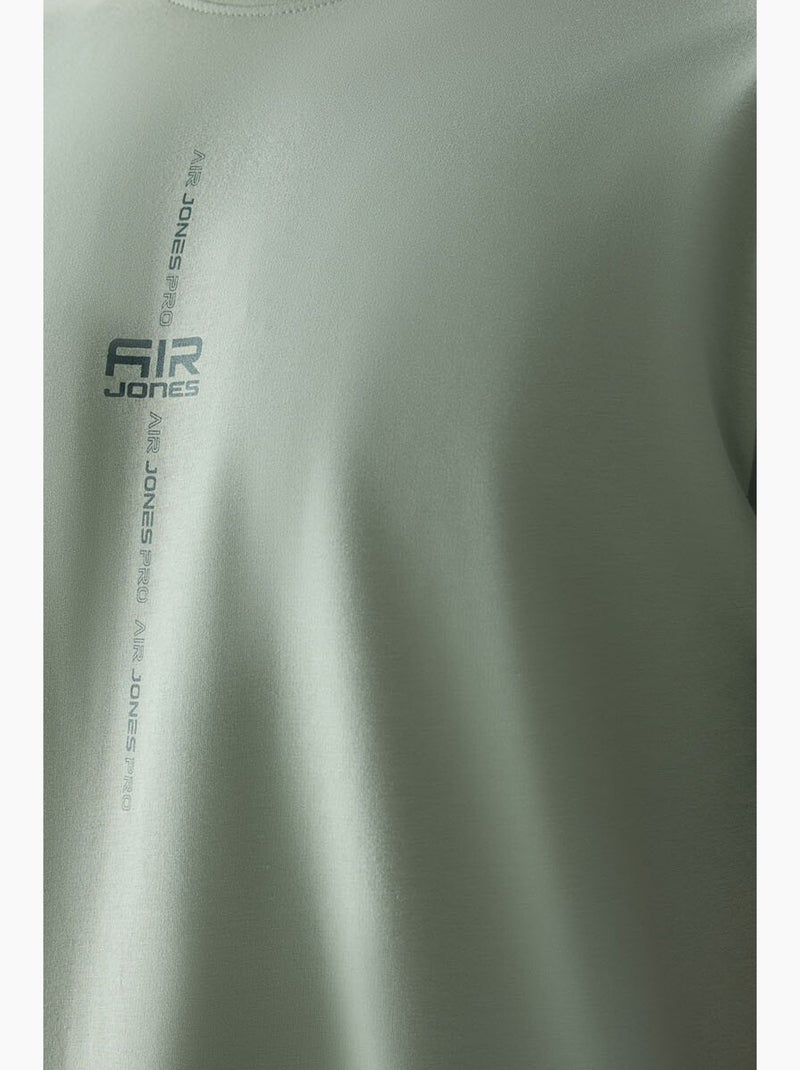 T-shirt oversize imprimé à col rond tommy Vert - Kiabi