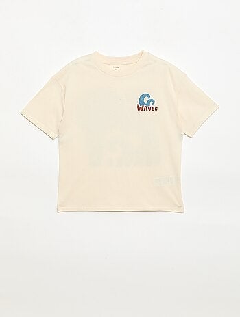 T-shirt oversize imprimé