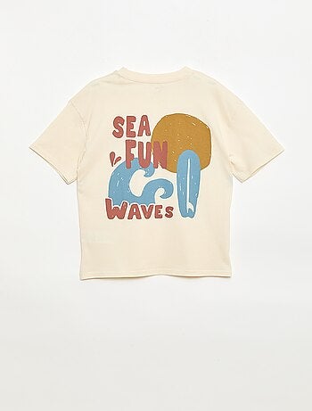 T-shirt oversize imprimé