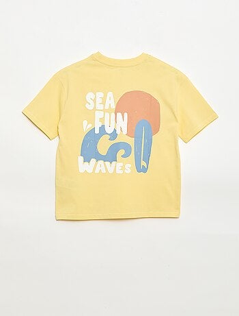 T-shirt oversize imprimé