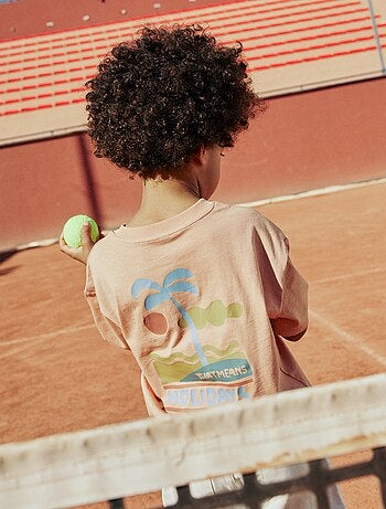 T-shirt oversize imprimé