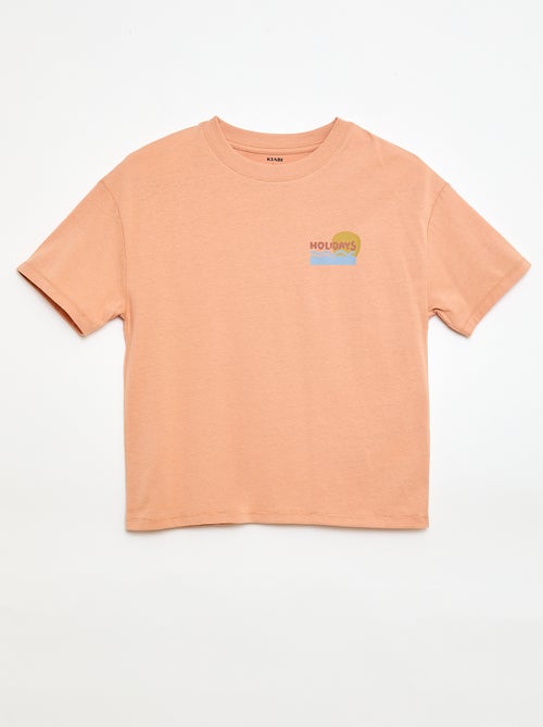 T-shirt oversize imprimé - Kiabi