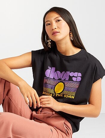 T-shirt oversize imprimé 'The Doors'