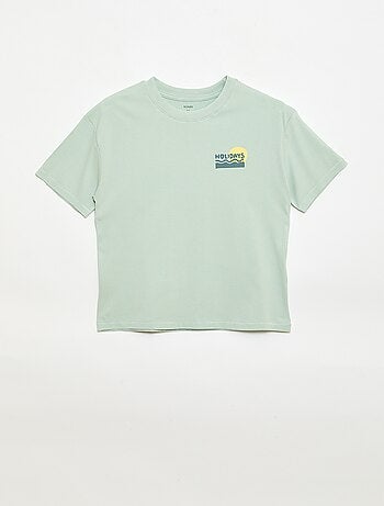 T-shirt oversize imprimé