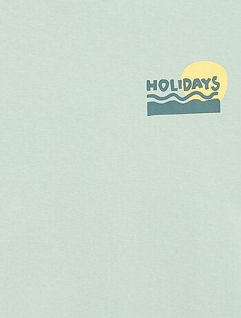 T-shirt oversize imprimé