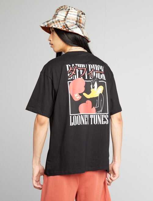 T-shirt oversize 'Looney Tunes' à col rond - Kiabi