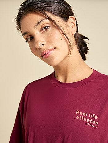 Ekstract - T-shirt oversize multi-sport