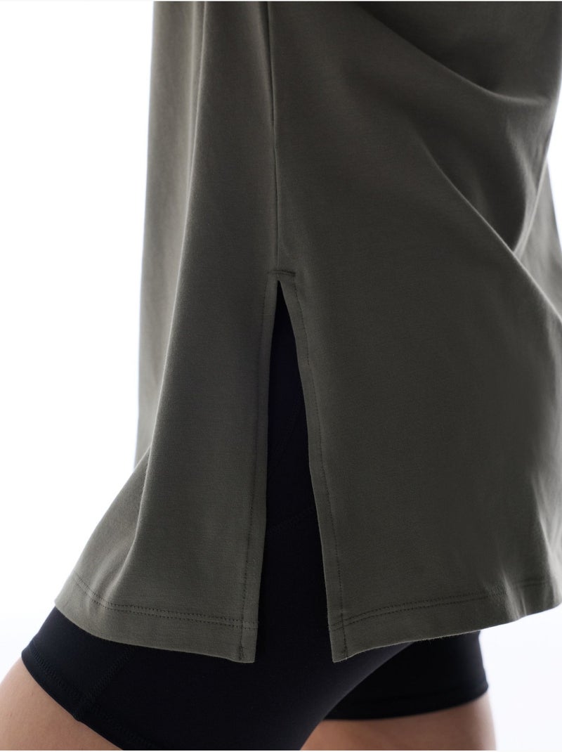 T-shirt oversize penti Kaki - Kiabi