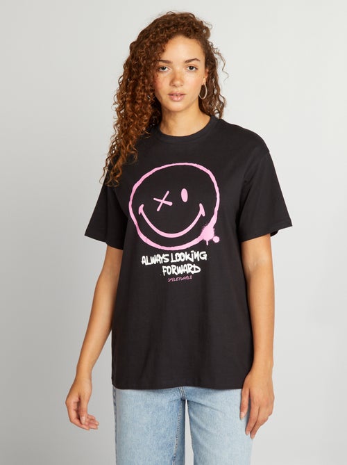 T-shirt oversize 'SmileyWorld' - Kiabi