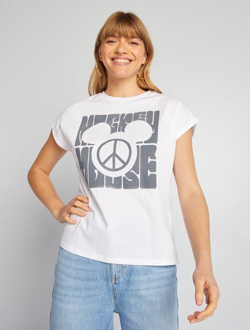 T-shirt oversize style hippie 'Mickey' de 'Disney' - Kiabi