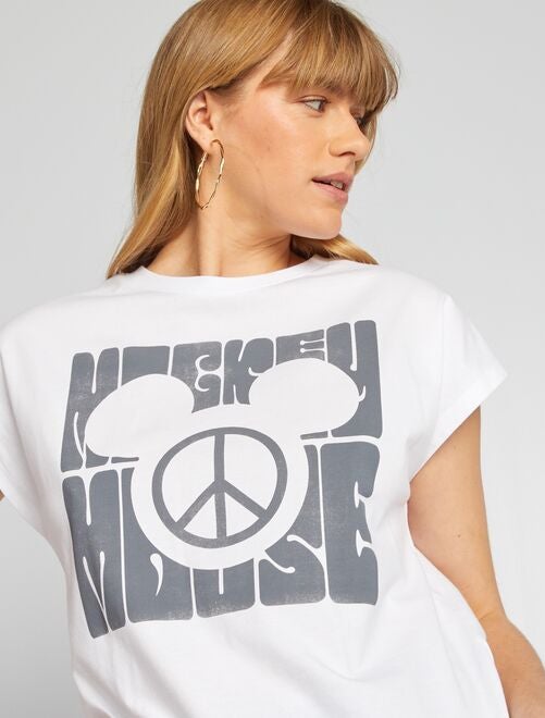 T-shirt oversize style hippie 'Mickey' de 'Disney' - Kiabi