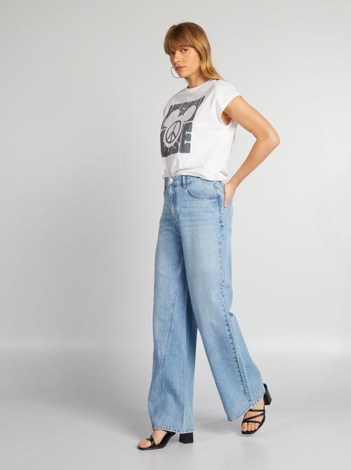 T-shirt oversize style hippie 'Mickey' de 'Disney' - Kiabi