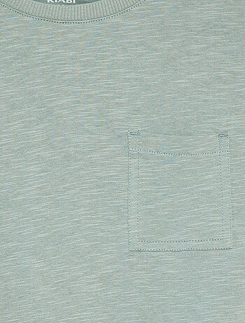 T-shirt oversize uni avec poche