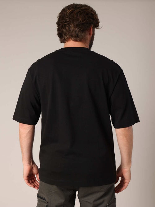 T-shirt oversize uni en 100% coton 'Deeluxe' - Kiabi