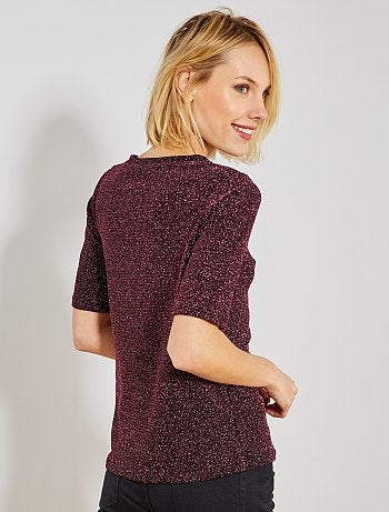 T-shirt pailleté - Kiabi