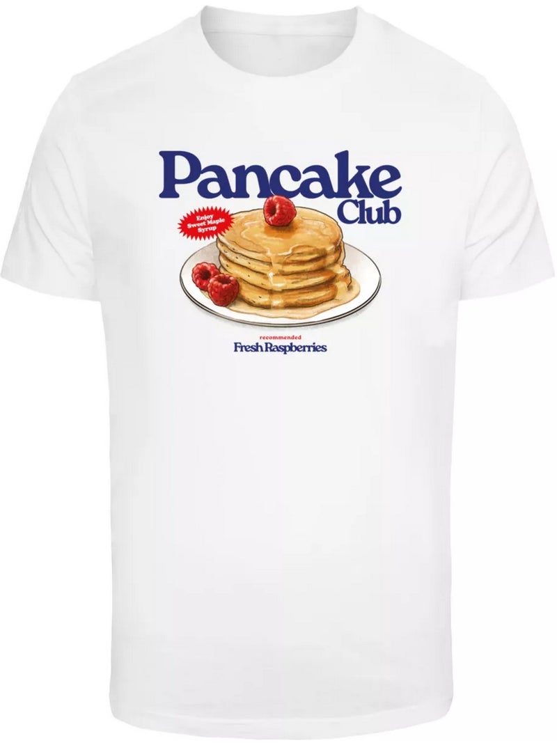 T-shirt pancake club - mister tee Blanc - Kiabi