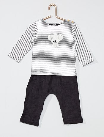 T-shirt + pantalon  'éco-conception'