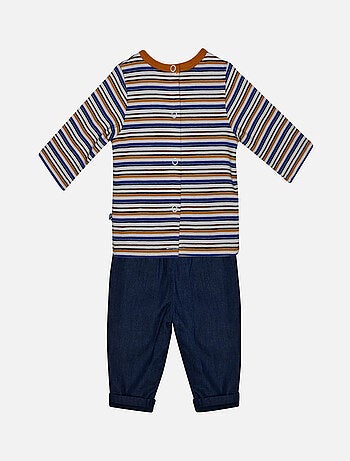 T SHIRT + PANTALON JEAN NAISSANCE FELICIEN