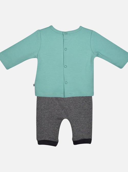 T SHIRT + PANTALON NAISSANCE FLOYD - Kiabi