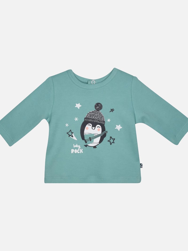 T SHIRT + PANTALON NAISSANCE FLOYD Blanc - Kiabi