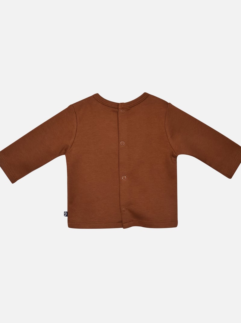T-SHIRT + PANTALON NAISSANCE FRANTZ Orange - Kiabi