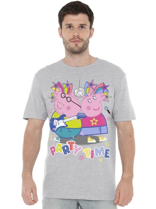 T-shirt party time - peppa pig - Kiabi