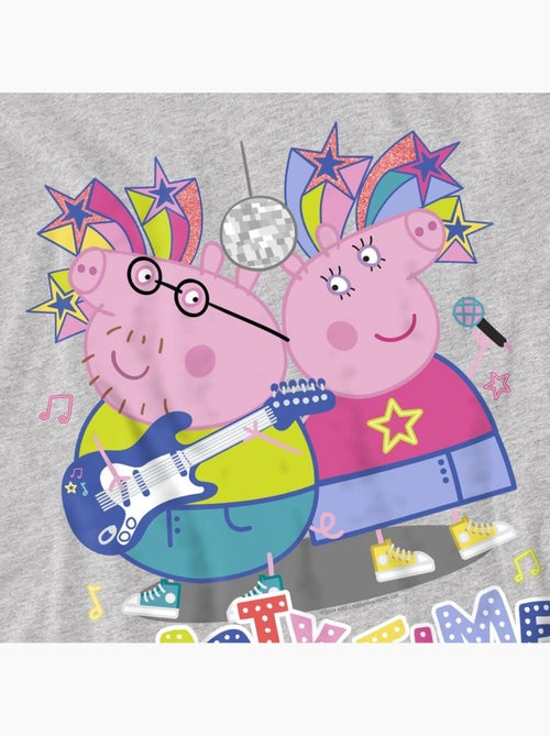 T-shirt party time - peppa pig - Kiabi