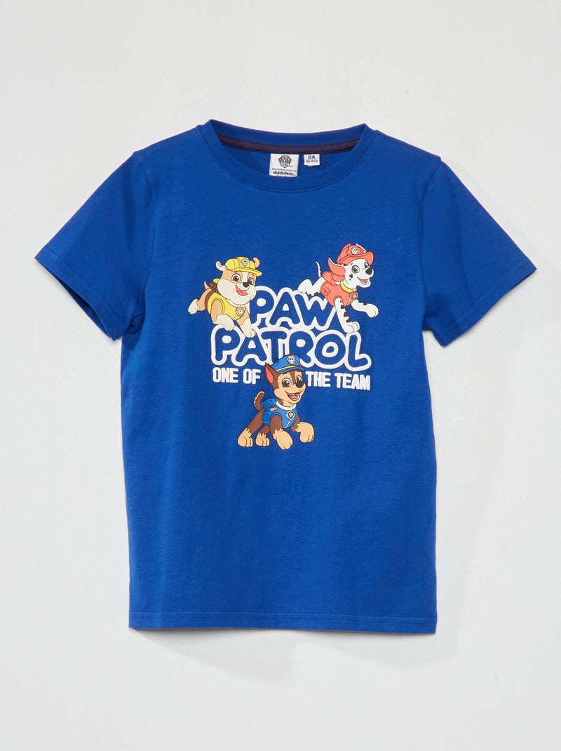 T-shirt 'Pat 'patrouille' bleu - Kiabi