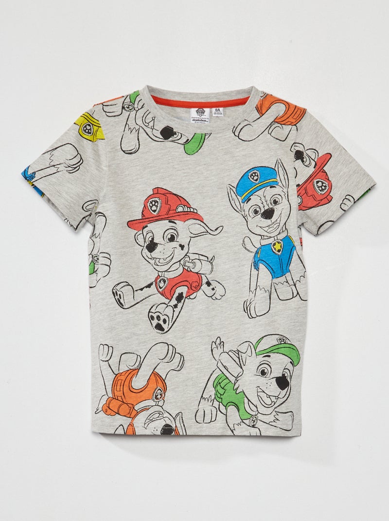 T-shirt 'Pat 'patrouille' Gris - Kiabi
