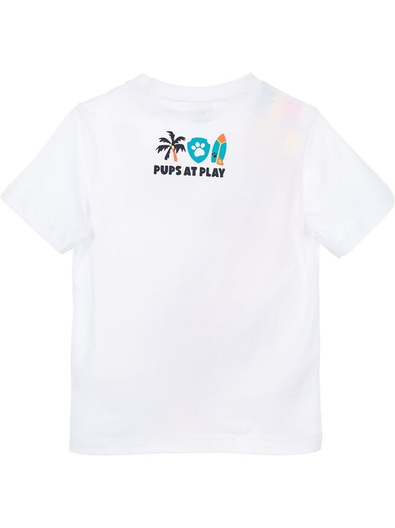 T-Shirt Pat Patrouille| Licence Officielle Blanc - Kiabi