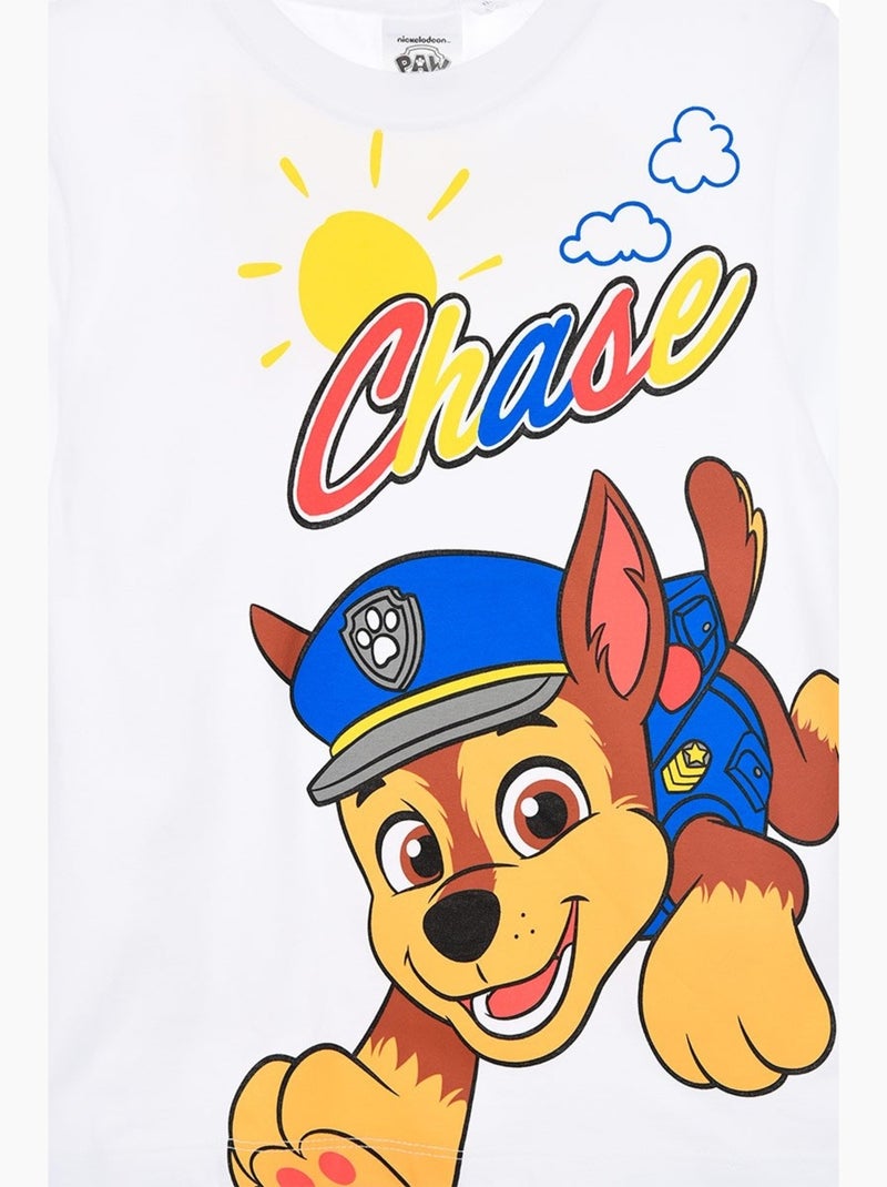 T-Shirt Pat Patrouille| Licence Officielle Blanc - Kiabi