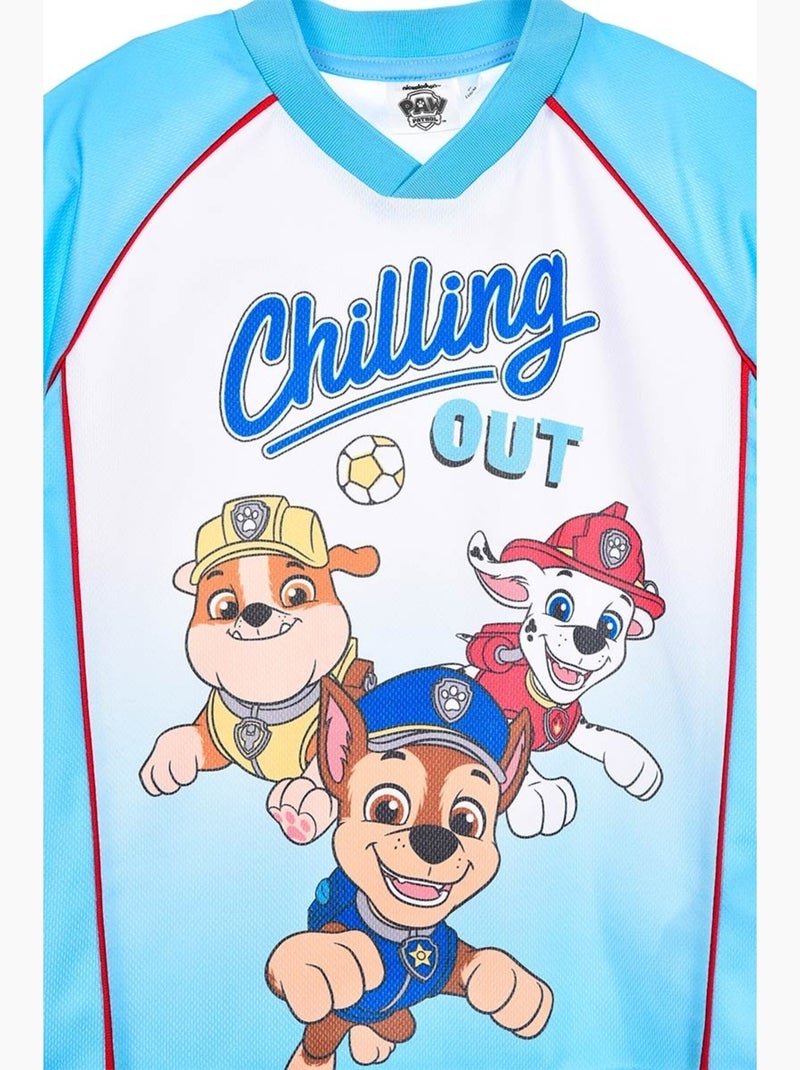 T-Shirt Pat Patrouille| Licence Officielle Bleu - Kiabi