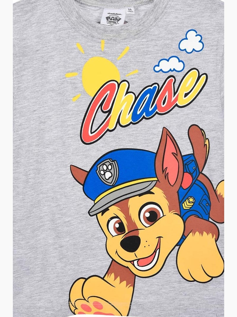 T-Shirt Pat Patrouille| Licence Officielle Gris - Kiabi