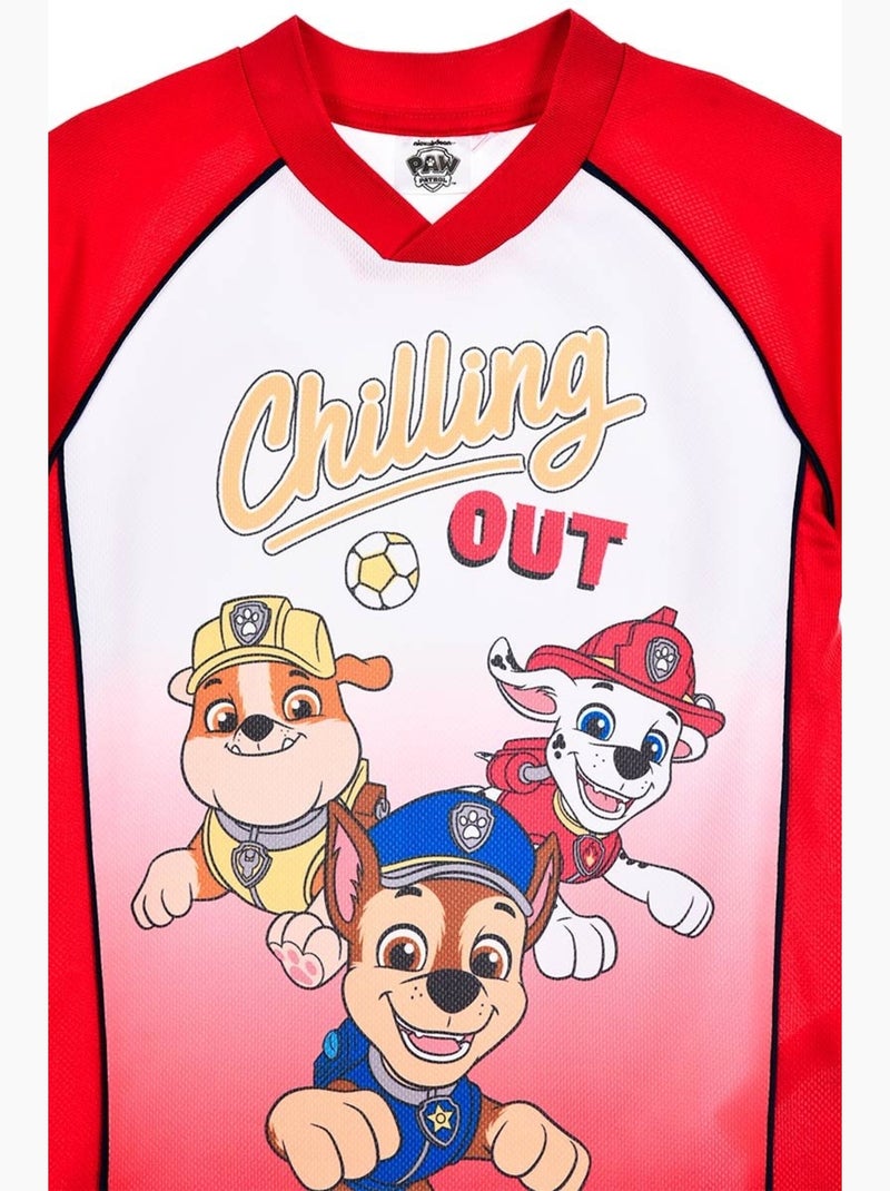 T-Shirt Pat Patrouille| Licence Officielle Rouge - Kiabi
