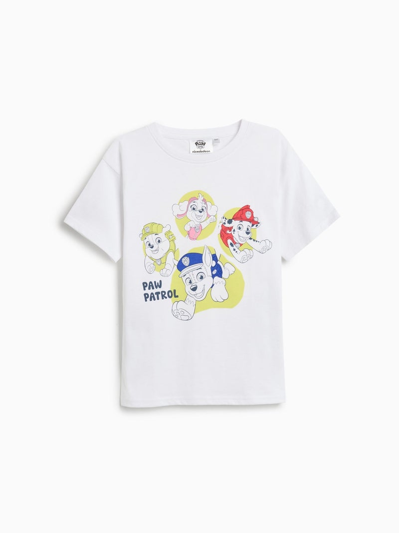 T-shirt, Pat' Patrouille MO Fashion Blanc - Kiabi