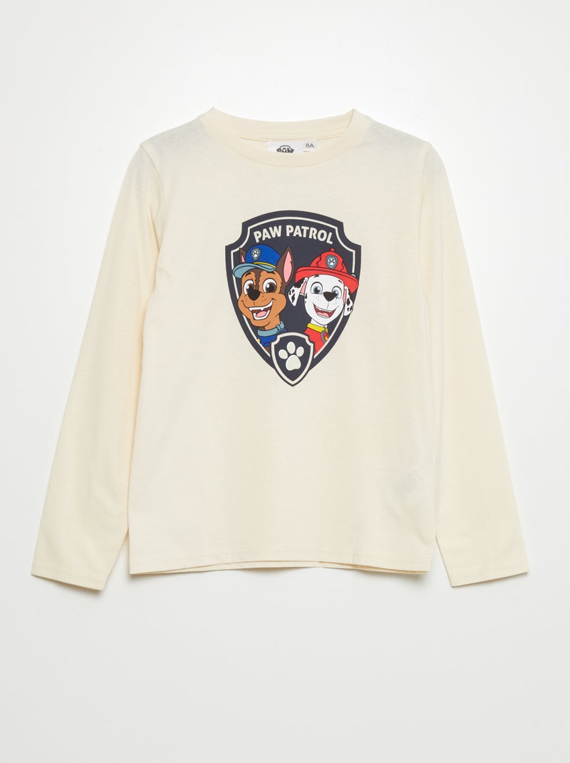 T-shirt 'Pat'Patrouille' Beige - Kiabi