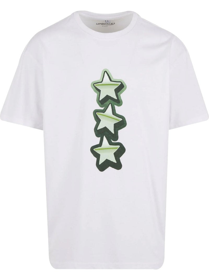 T-shirt peace&love - mister tee Blanc - Kiabi