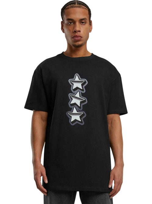 T-shirt peace&love - mister tee - Kiabi