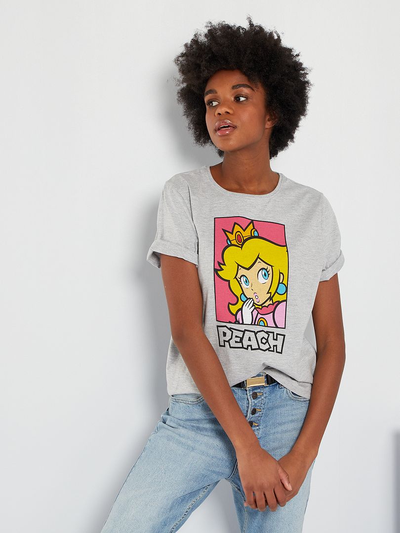 T-shirt 'Peach' 'Mario Bros' 'Nintendo