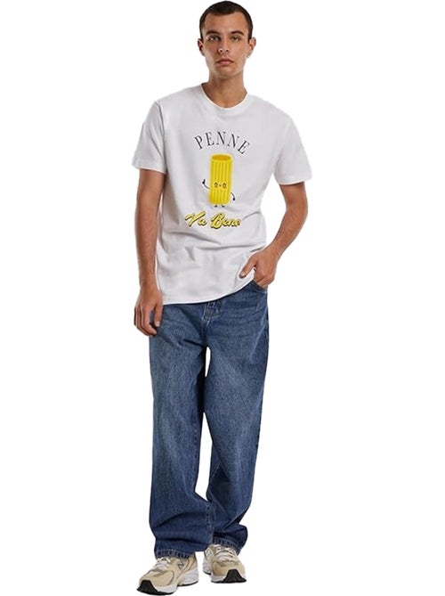 T-shirt penne va benne - mister tee - Kiabi