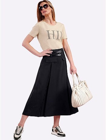 T-shirt perles fantaisie - taille standard - helline