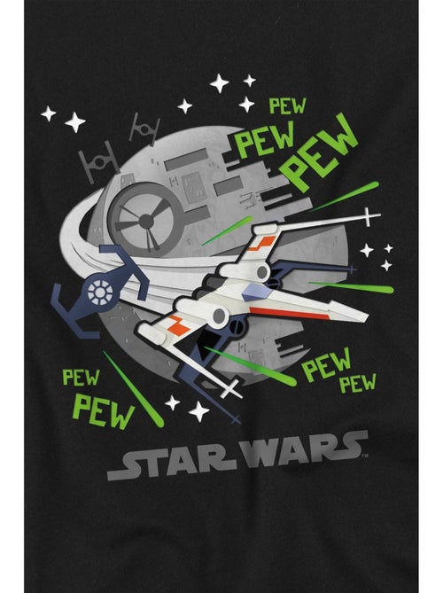 T-shirt pew pew - la guerre des étoiles - Kiabi T-shirt pew pew - la guerre des étoiles - Kiabi