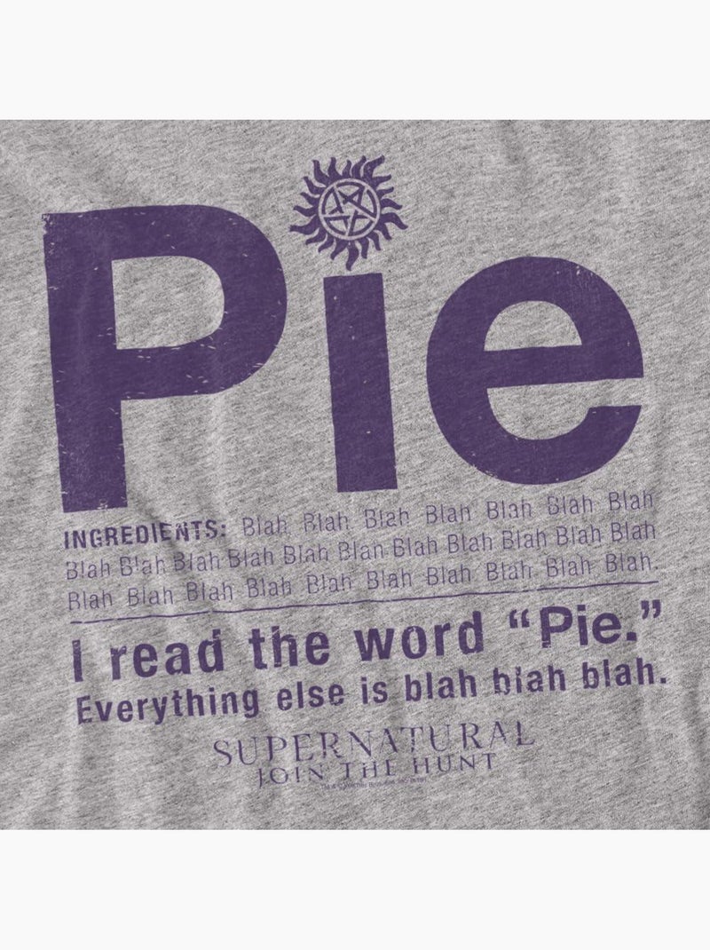 T-shirt pie - surnaturel Gris chiné - Kiabi