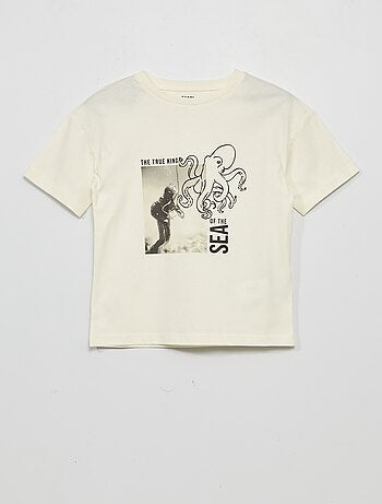 T-shirt 'pieuvre' - Kiabi