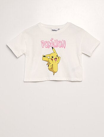 T-shirt  'Pikachu' crop-top