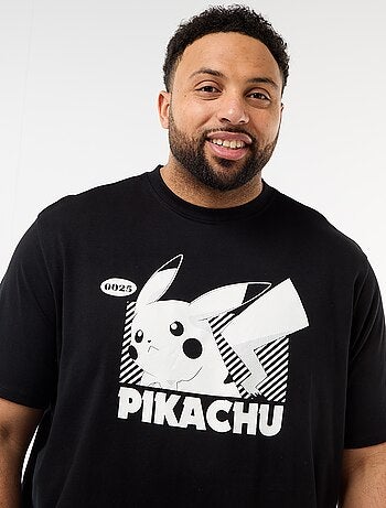 T-shirt 'Pikachu' 'Pokémon' à manches courtes