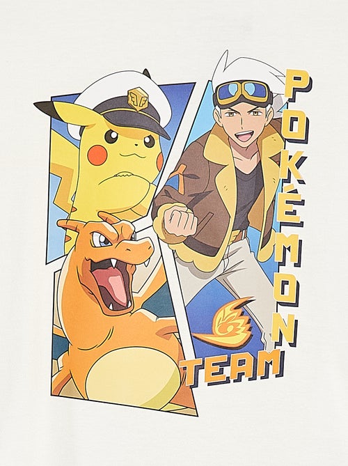 T-shirt 'Pikachu' 'Pokémon' manches courtes - Kiabi