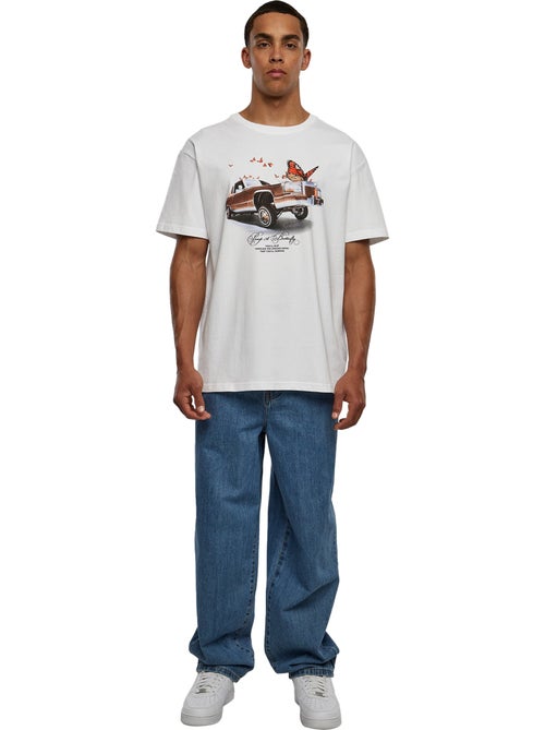 T-shirt pimp a butterfly - mister tee - Kiabi
