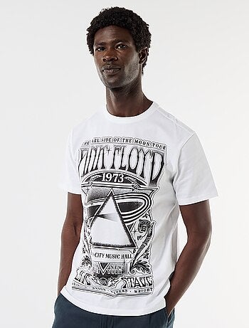 T-shirt 'Pink Floyd' à manches courtes