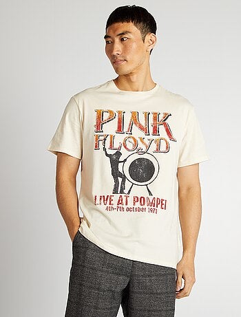 T-shirt 'Pink Floyd' 'Live at Pompeï'